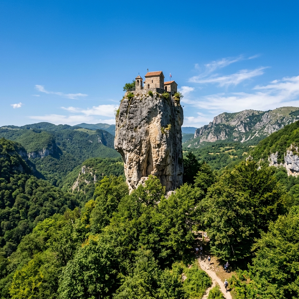 Katskhi Pillar Monastery 2