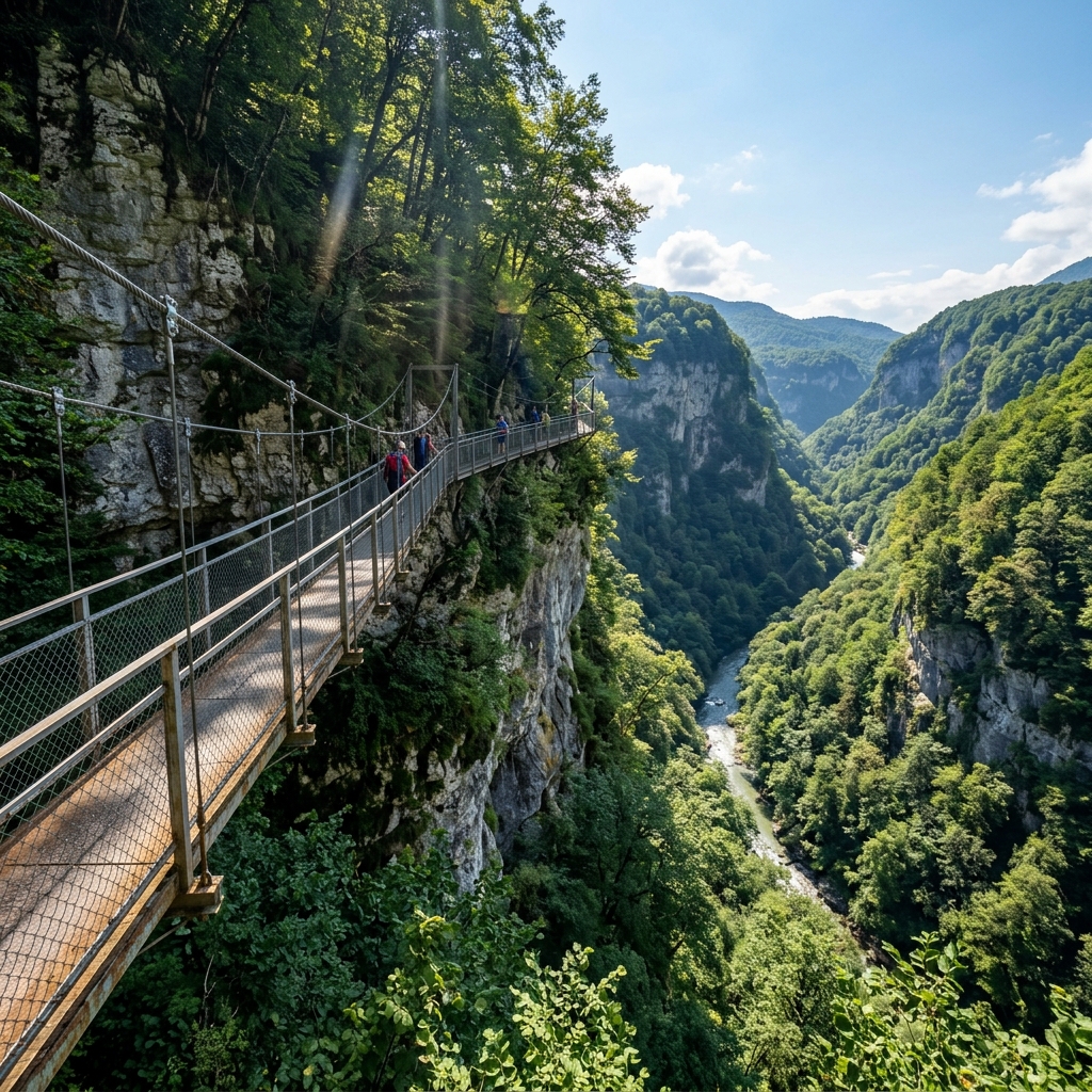 Okatse Canyon and Kinchkha Waterfall 2