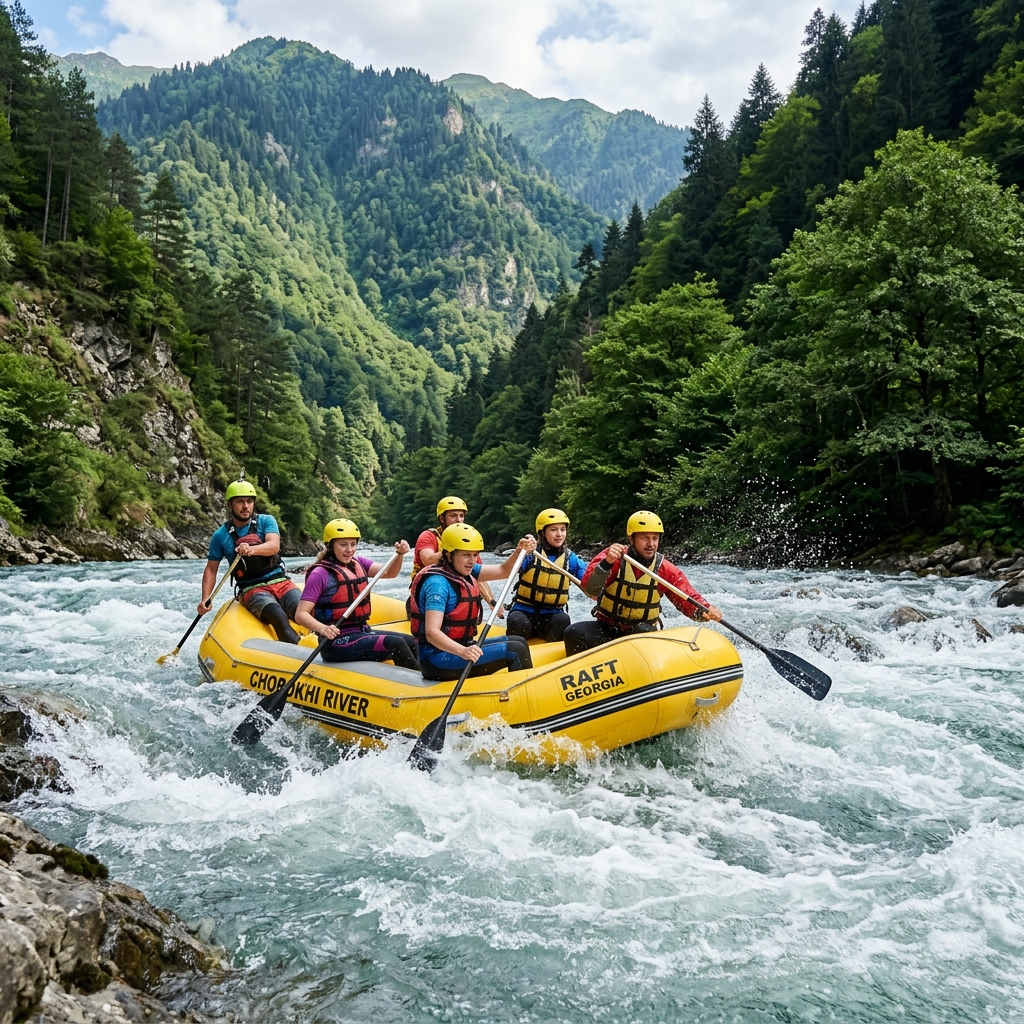 Wild River Rafting on the Chorokhi: Adjara Mountain Adventure 2