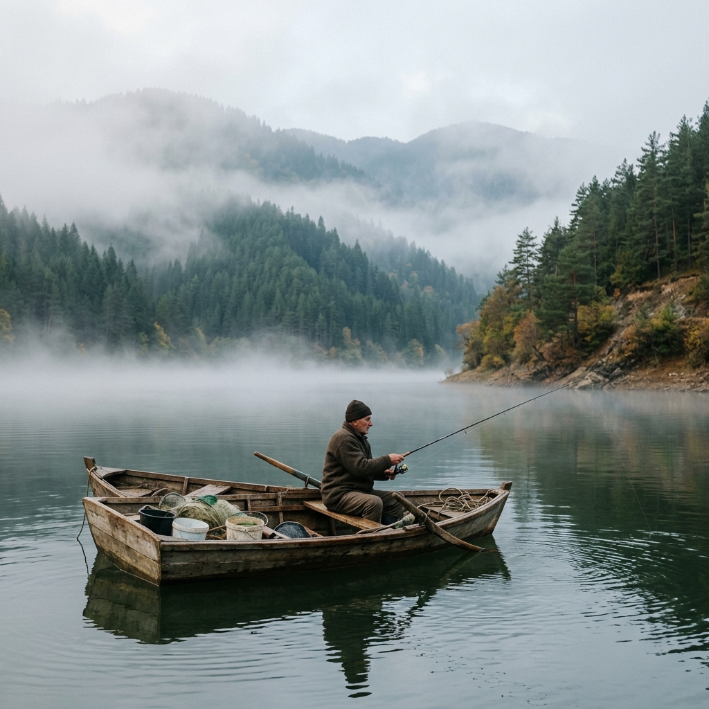 Fishing at Shaori Lake 2