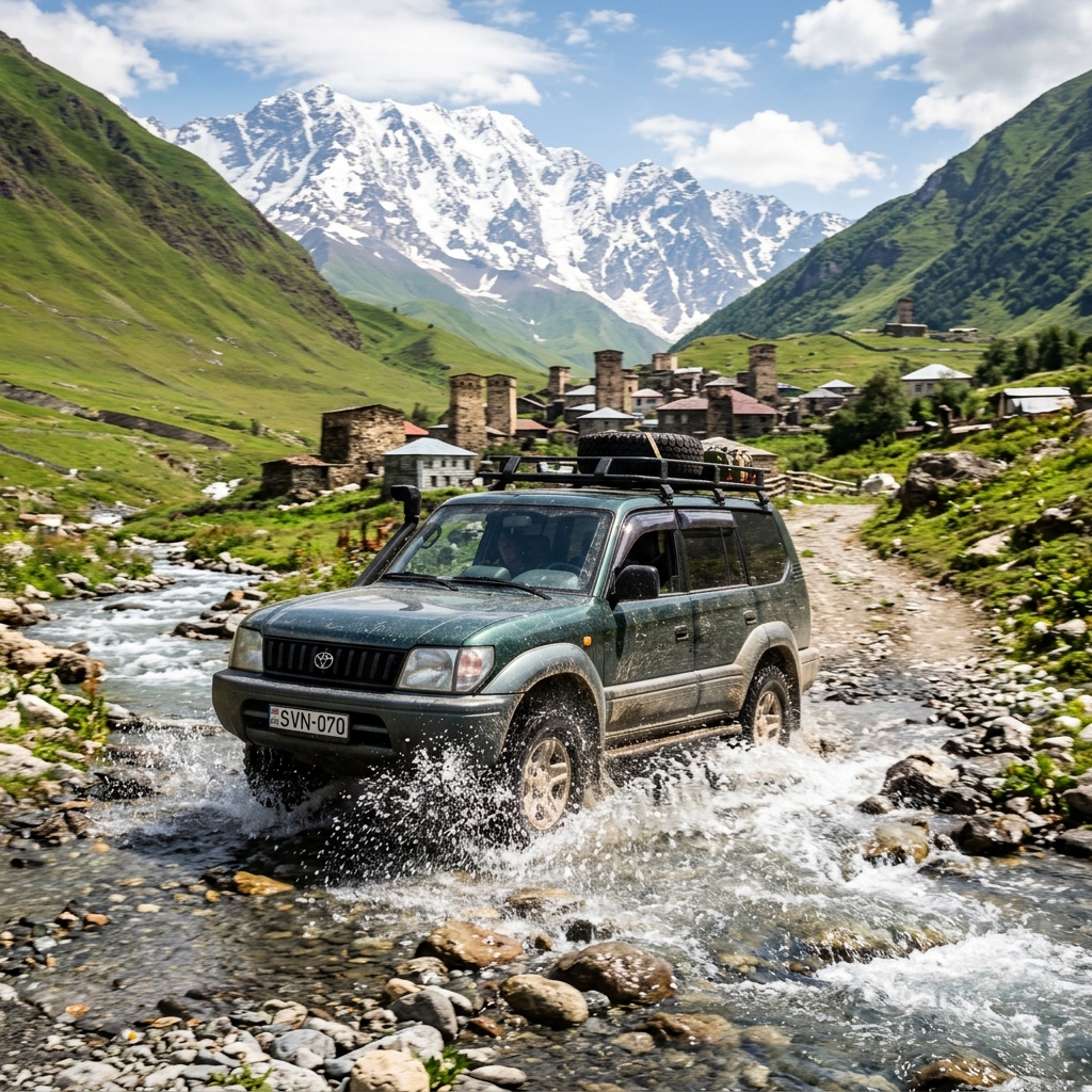 Svaneti Jeep Tour from Kutaisi 2