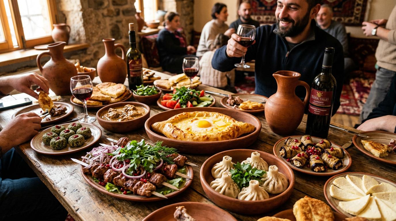 Tbilisi by Night - Food and Wine 2